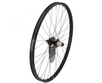 KX Pro 27.5" MTB Rear Bolt On Disc Tubeless Thru Axle (12x142mm) 10/11 Speed Cassette Wheel Black